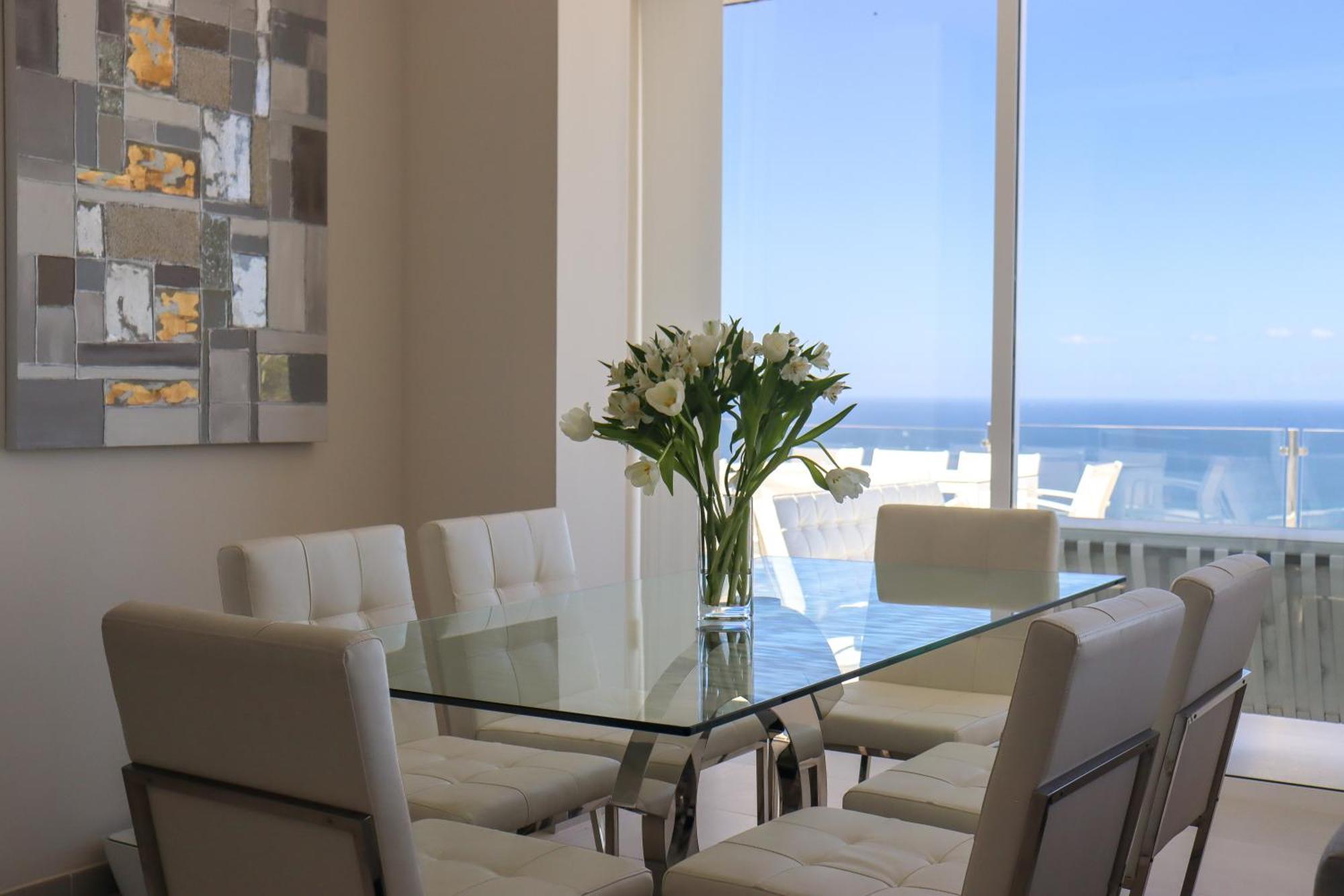 Azure Sky Villa - Panoramic Ocean View, Luxury, San Eugenio أذيخي المظهر الخارجي الصورة